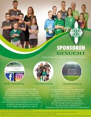 Sponsor gesucht